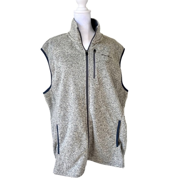 Eddie Bauer Men's Radiator Sweater Fleece Vest XL - Picture 1 of 9